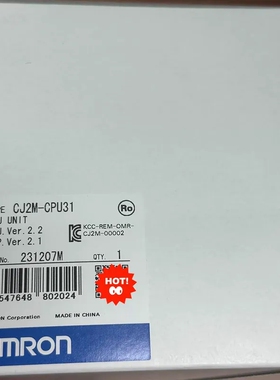 议价询价PLC控制器CJ2M-CPU31全新原装正品