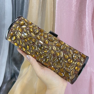 手缝钻饰亚克力 年会宴会酒会配包小众迷你包手拿包裙子礼服包