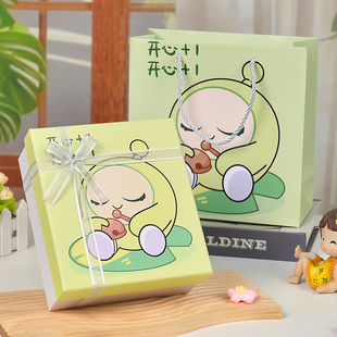 蛋仔派对礼物盒空盒男女孩生日礼物盒玩具包装盒高颜值儿童节礼盒