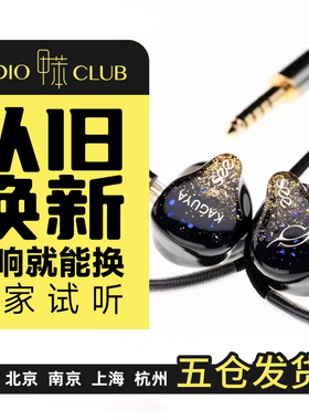 SeeAudio KAGUYA2辉夜2代九单元圈铁静骨传导入耳式HiFi耳机