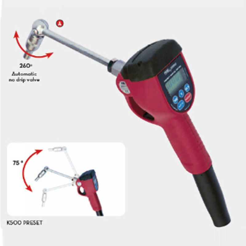 意大利PIUSI数显定量枪加油枪机油枪K500 预设置定量注油枪可调