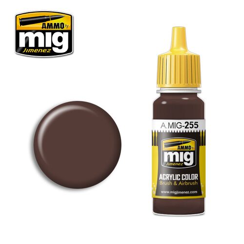 钢铁苍穹 AMMO MIG 水性漆 255 RLM 81 Braunviolett 17毫升