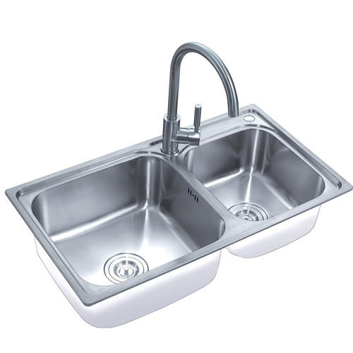 水槽双槽单槽拉丝水盆一体