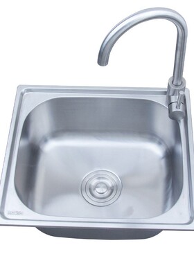 60x45 58x43 52x38 50x40 48x35不锈钢水槽 厨房加厚洗菜盆洗碗