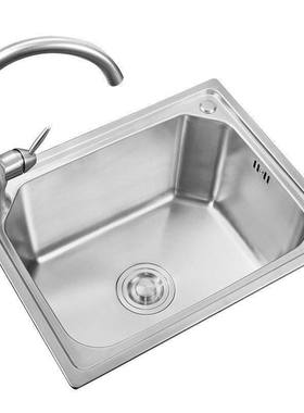 52x38 53x38 55x40 55x45 58x43 60x40 60x45不锈钢水槽单槽 加厚