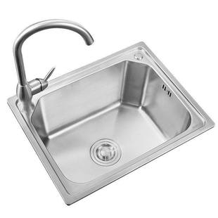 55x45 55x40 58x43 60x40 加厚 52x38 60x45不锈钢水槽单槽 53x38