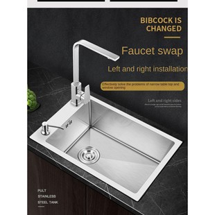 60x35 50x30 60x30 40x35 SUS不锈钢手工单槽厨房 40x30 55x35