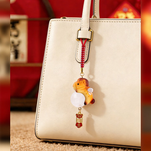 正版神马都有水晶挂件盲盒可爱生肖马车载挂饰本命马年公仔手办礼