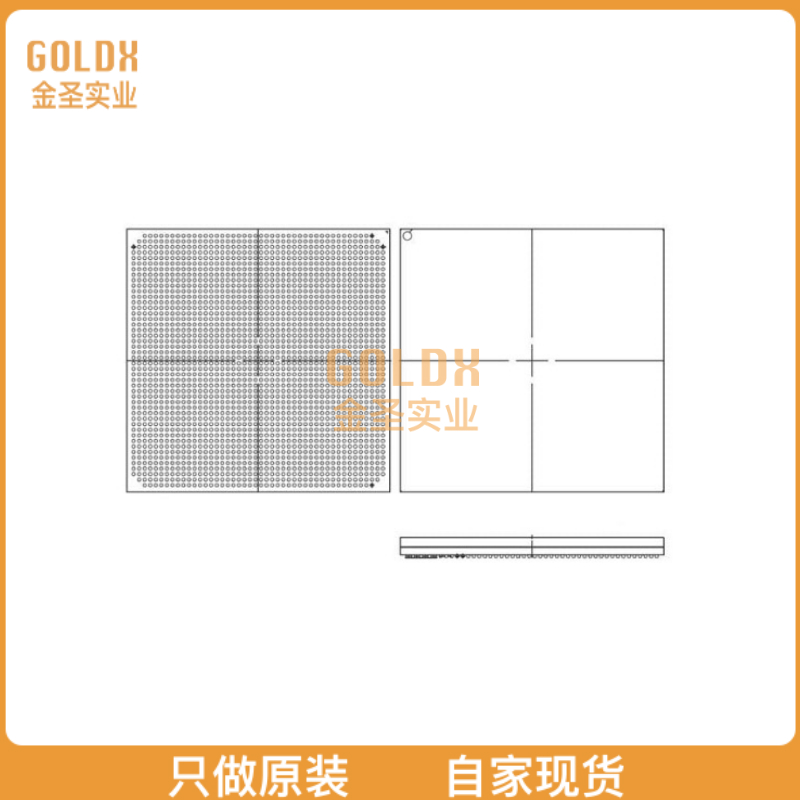 【全新原装现货】 XCVU160-2FLGB2104E IC FPGA 702 I/O 2104F