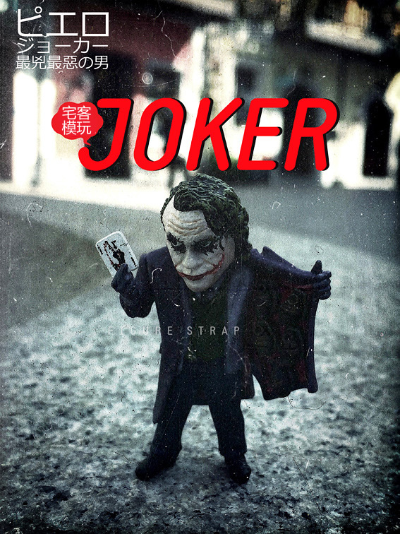 美国正版散货 萌版蝙蝠黑暗骑士小丑Joker 史上恶男公仔摆件