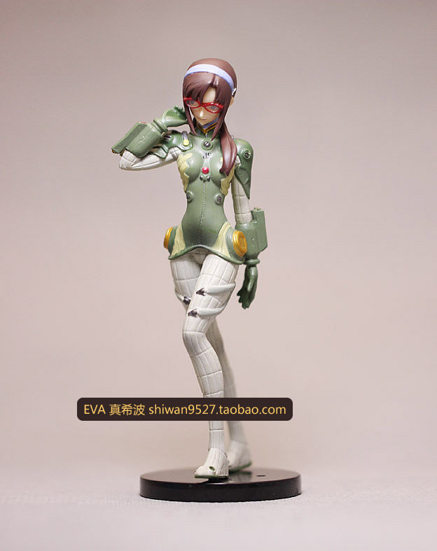 【绝品】日本正版散货 福音战士EVA 真希波 战斗服公仔摆件