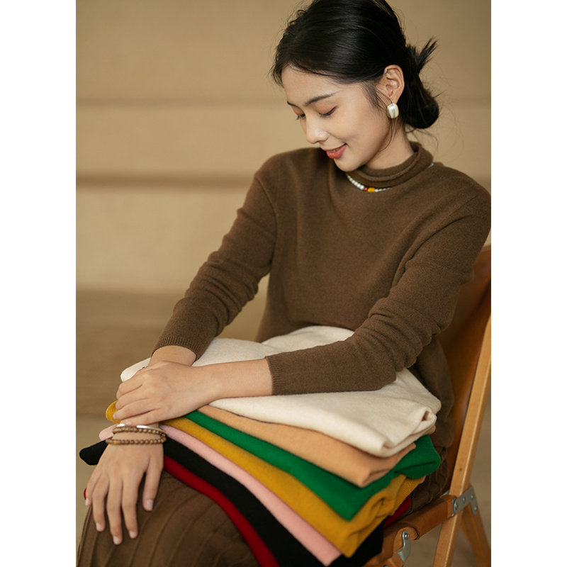 忘城堆堆领文艺复古全羊毛