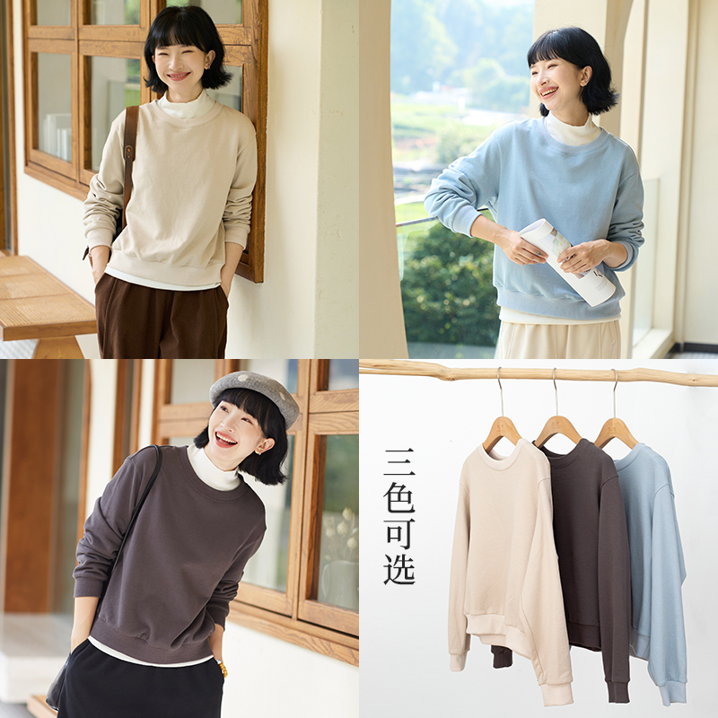 忘城宽松全棉文艺复古