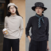 忘城A1150座 中领内搭女女 德绒磨毛加厚保暖打底衫 余烬未冷 冬款