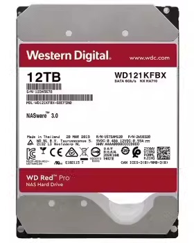WD/西部数据 WD122KFBX 红盘Pro 网络储存企业级NAS硬盘 12TB 12T