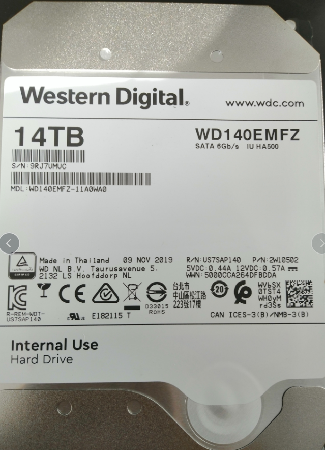 WD/ Western Digital WD1400EMFZ WD14T Hard disk Monitor Dedicated 14TB Helium NAS Enterprise-class hard drivesin the Computer Hardware/Monitor/Computer Peripherals , Mechanical hard disk  category - from Buy2taobao.com to provide professional Taobao agent buy service