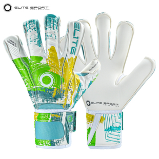 光环门将EliteSport欧洲杯守门员代言品牌门将手套大火足球带护指