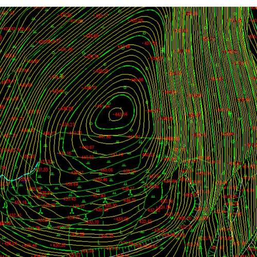 代画地形图3D模型代画等高线无人机航测内业正射代跑模型三维采集