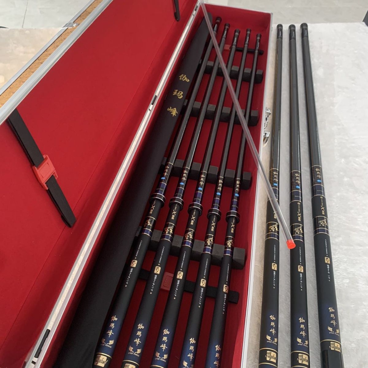 伽玛峰钓鱼竿手竿超轻超硬19调6H高碳台钓竿鲫鱼竿鲤鱼竿大物正品