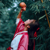 汉服拍照道具酒葫芦古装 侠女表演古风葫芦道具影楼摄影手拿道具