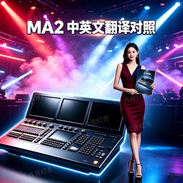 MA2中文说明书MA2中英文翻译中文使用手册控台操作指南灯光控台