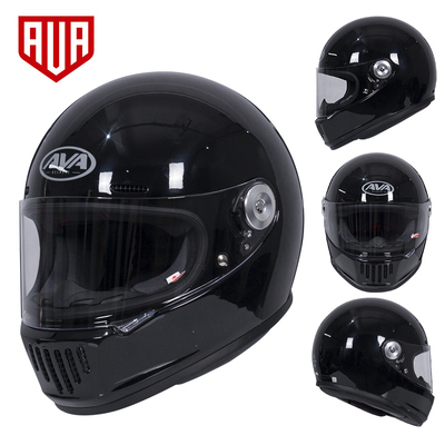 AVA头盔王朝摩托车骑行全盔复古