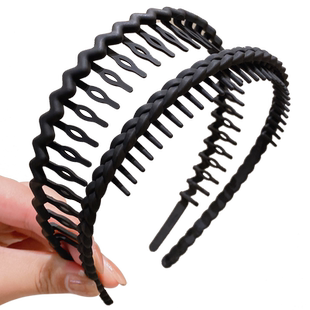 夏季带齿洗脸发卡发箍女夏天2025新款刘海碎发发夹敷面膜专用头饰