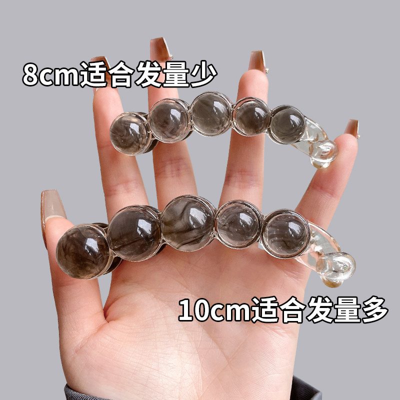 香蕉夹发夹女后脑勺一字抓夹女高级感2025新款夏天马尾夹夹子头饰