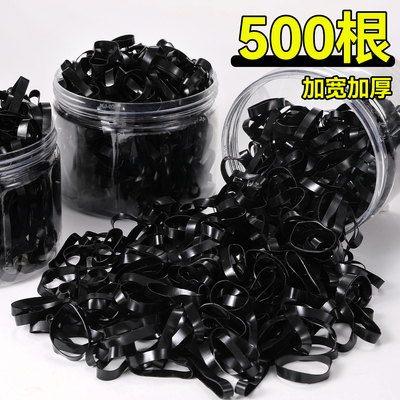 橡皮筋女扎头发黑色小皮筋