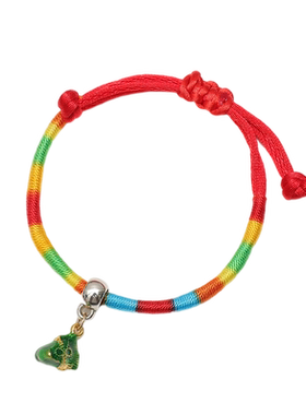 可爱中式可当情侣手链