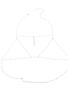 性感辣妹身体链锁骨显瘦神器