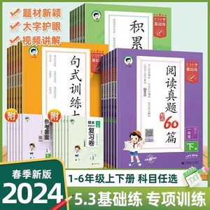 53小学基础2024新版语文句式训练