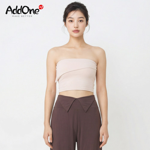 防滑短款瑜伽普拉提抹胸