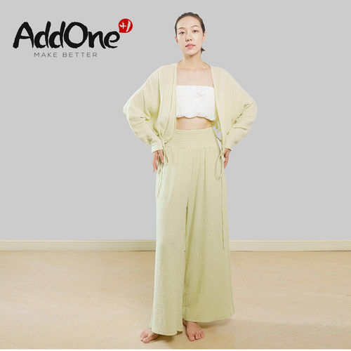 AddOne+1小众瑜伽冥想疗愈套装 轻薄透气套装