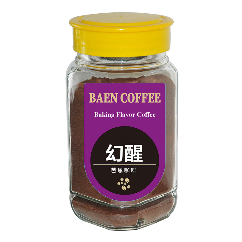 芭恩咖啡醇品标签幻醒无糖奶精