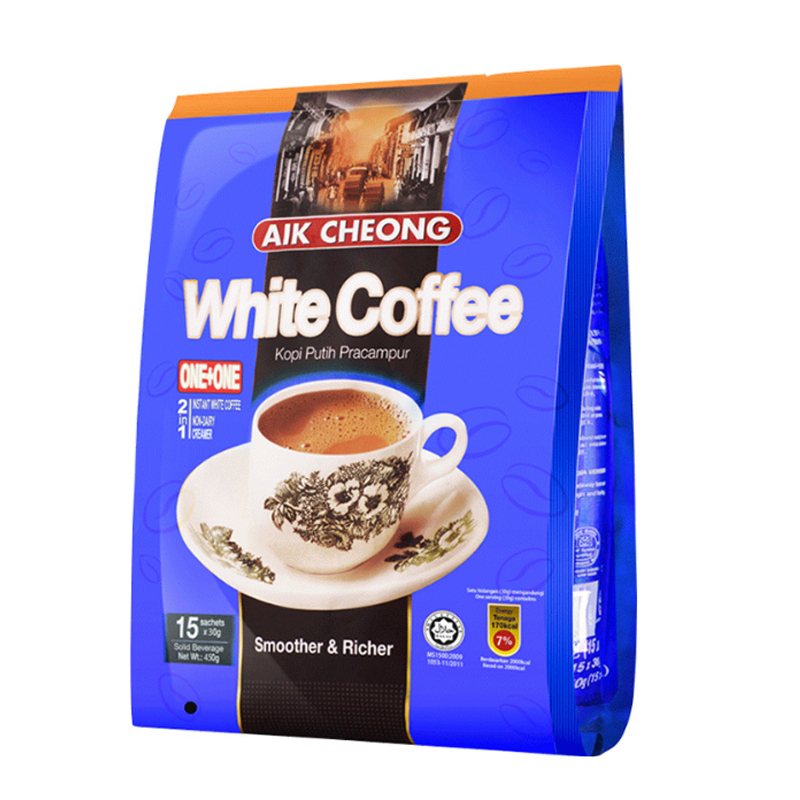 益昌白咖啡二合一速溶 30克X15条【24年1月产-26年1月到期】