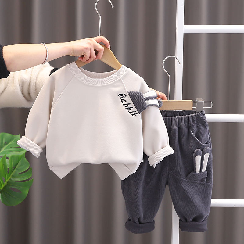 婴儿衣服春秋款外穿分体套装