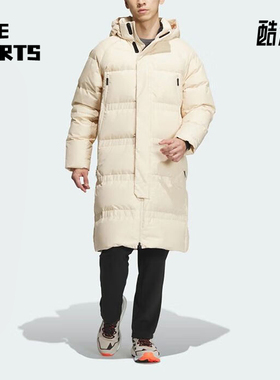 Adidas/阿迪达斯正品新款男子户外运动保暖连帽羽绒服IL8970