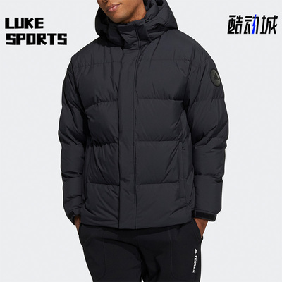 阿迪达斯男女鹅绒羽绒服