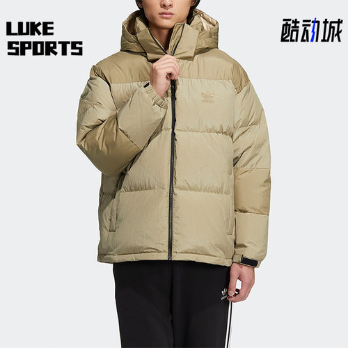 阿迪达斯正品男子羽绒服