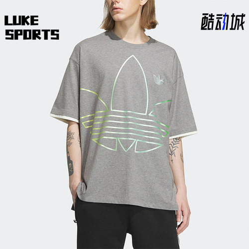 Adidas/阿迪达斯男子运动短袖