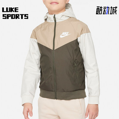 Nike/耐克正品Sportswear Windrunner大童梭织外套FN8757-072