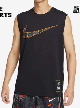Nike/耐克正品夏季宽松透气篮球男子运动无袖T恤FQ0357-010