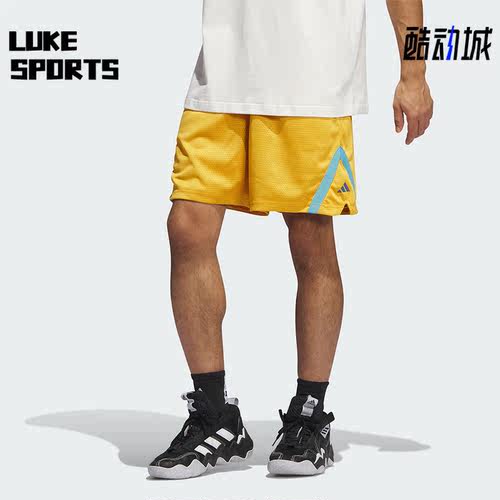 Adidas/阿迪达斯正品夏季男子篮球运动训练休闲短裤IK9457