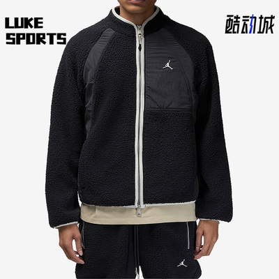 Nike/耐克正品Air Jordan男子运动摇粒绒透气保暖外套 DV1584-010