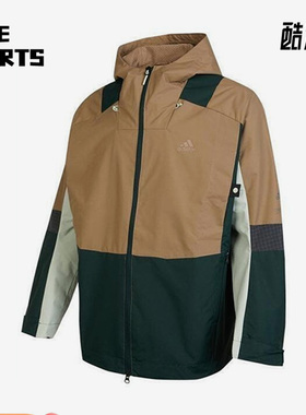 Adidas/阿迪达斯正品秋冬新款男子运动休闲拼接外套HR4437