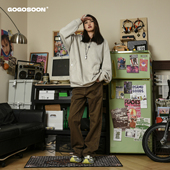 2025春秋休闲长裤 男新款 直筒宽松青少年感Q 裤 GOGOSOON美拉德工装