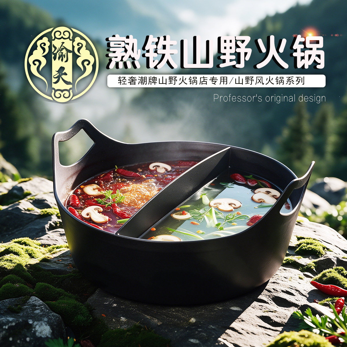 三出山同款/山缓缓山野风火锅