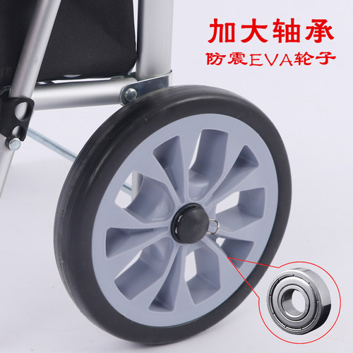 买菜购物车轮子碳钢轴承轻便耐磨