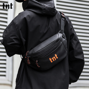 TNT新款 户外出行挎包 胸包防泼水耐磨斜挎包潮流骑行运动背包男款